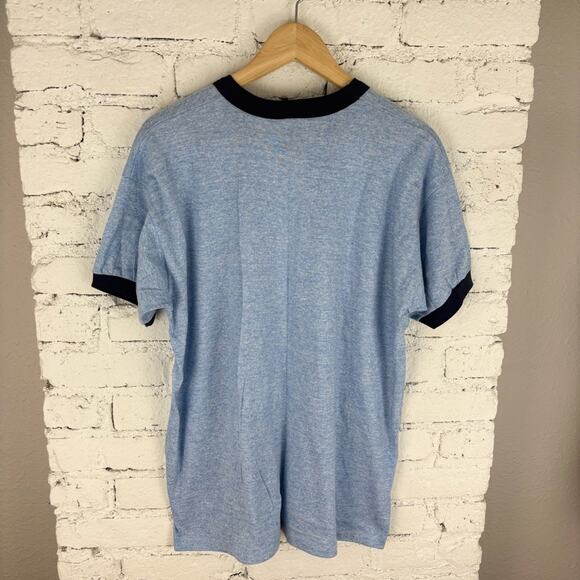 Vintage 70’s Arcadia, FL Center Of The Universe Ringer Tee - Picture 7 of 7